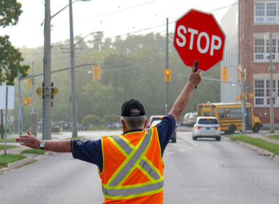 Crossing Guard Safety school crossing guard
