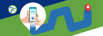 PC Connect logo with image of a hand holding a cellphone
